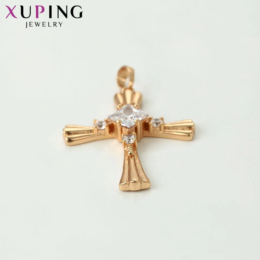 Xuping модное винтажное высококачественное ожерелье с подвеской религиозный крест
