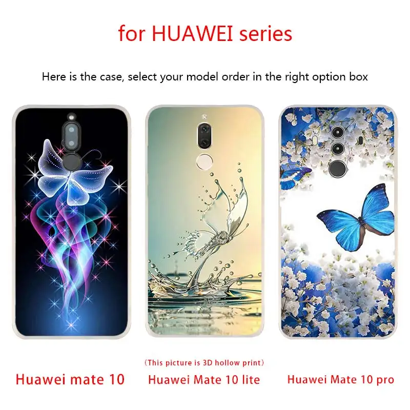 Чехлы для телефонов Huawei Mate 30 20 10 Lite Pro Cover Y5 Y6 Y7 Y9 2019 2018 2017 Nova 3i 4 Hot|Бамперы| |