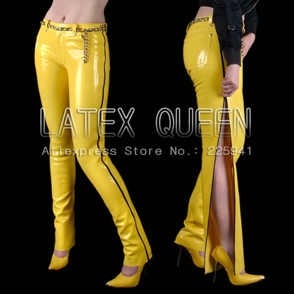 rubbe latex pants