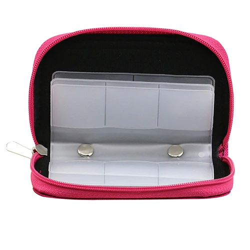 sd sdhc mmc cf micro sd memory card storage carrying pouch case holder wallet 922g free global shipping