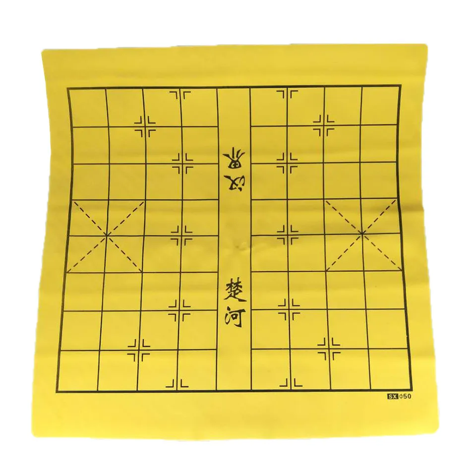 BSTFAMLY Go Chess 19 Road Chessboard 44cm*47cm*0.1cm Back is Chinese Checkboard Old Game of Weiqi Board PU and Plush GB02 | Спорт и