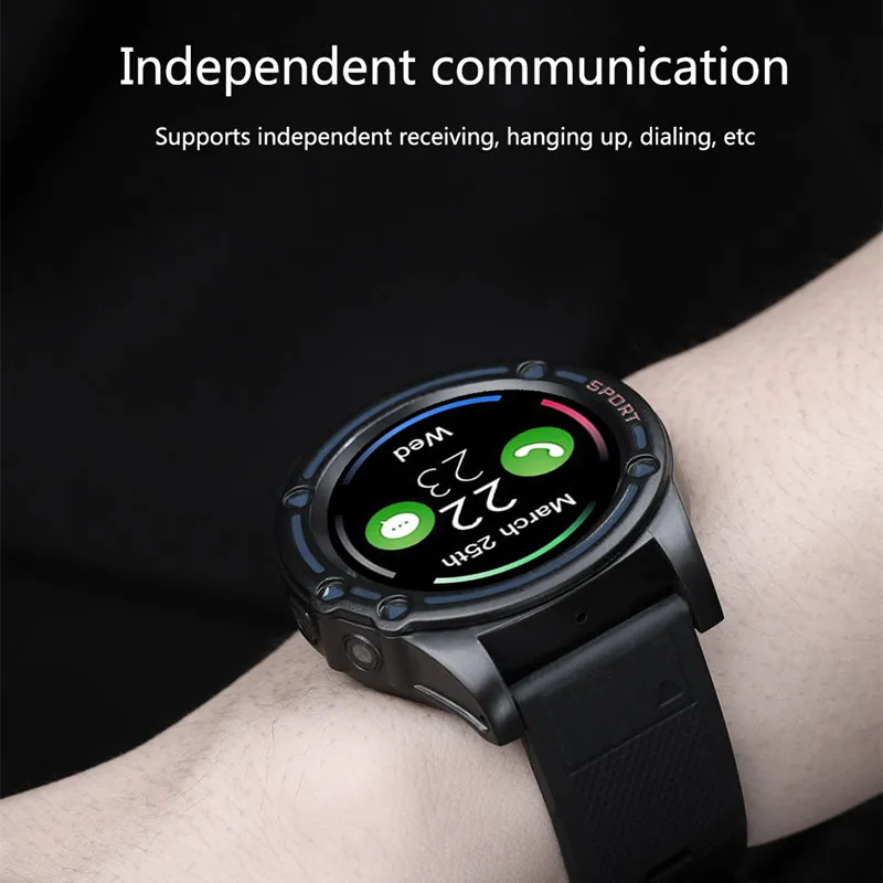 SW18 Смарт часы мобильный телефон SIM Push информация ответ на звонки Bluetooth Спорт