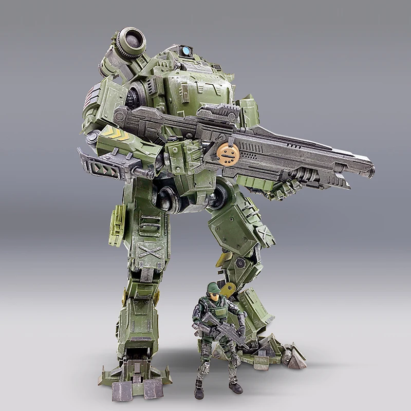 Игрушка JOY TOY 1:27 в стиле милитари модель ZEUS MECHA коллекция игрушек экшн фигура для