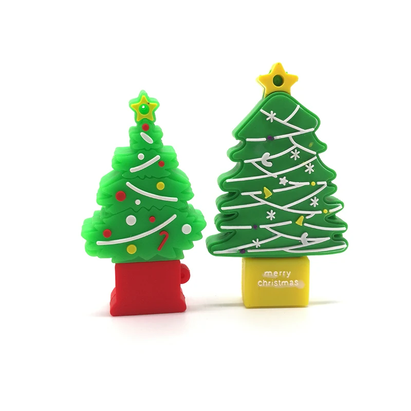 USB флеш накопитель в виде снеговика/рождественской елки 4 ГБ 8 16 32 64 ГБ|USB