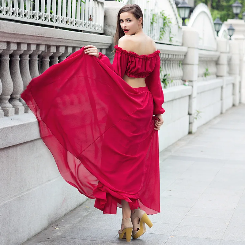 2016 шифон беременным фотографии фантазии реквизит платье слэш образным вырезом