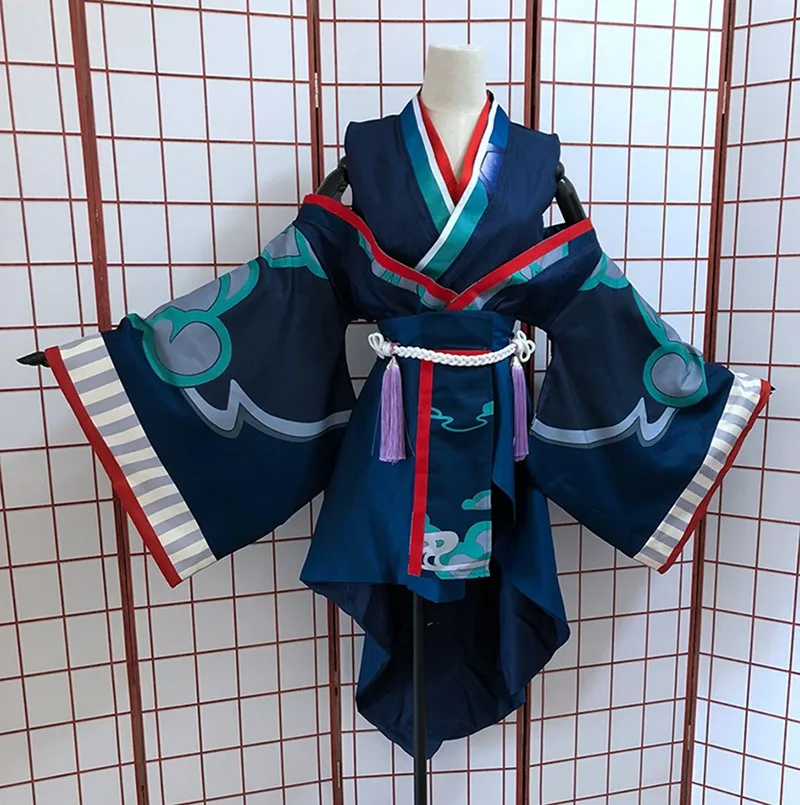 

Костюм Onmyoji, фигурка призрака, дыма, разобранный костюм для косплея на Хэллоуин