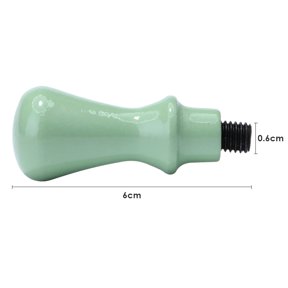 Light Green DIY латунная головка деревянная ручка письмо уплотнение воск штамп для свадебные приглашения конверт Скрапбукинг или воск краски гранулы - Цвет: Light Green