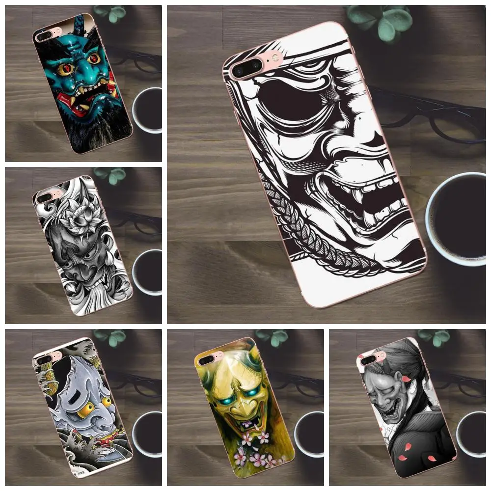 Мягкий чехол из ТПУ для Huawei G8 Honor 5C 5X 6 6X 7 8 9 Y5II Mate P7 P8 P9 P10 P20 Lite Plus 2017 японская маска