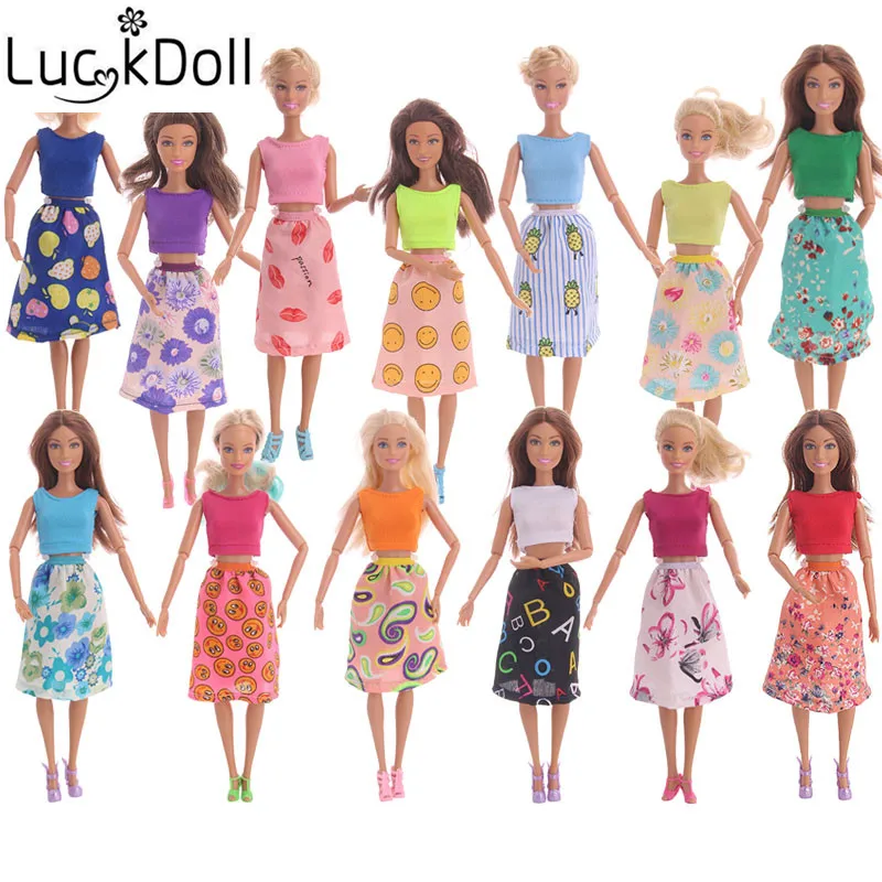 

Модная новая кукольная юбка Luckdoll, подходящая Одежда для кукол BJD и аксессуары для кукол, любимые аксессуары для кукол для детей.