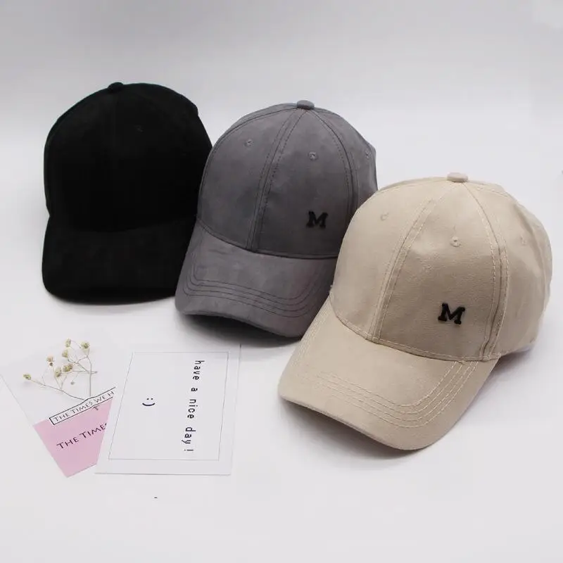 Новая женская Повседневная бейсбольная кепка с логотипом M Dad Hat Deus cap розовая черная Женская ОВО Дрейк шляпы замшевая бейсболка Мужская кепка