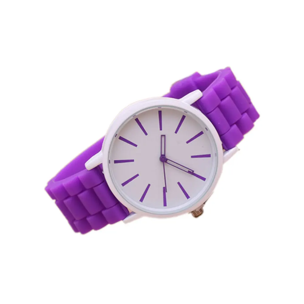 Новинка женские наручные часы 12 карамельных цветов новые модные силиконовые