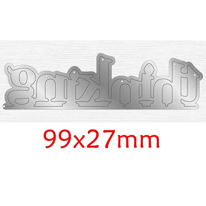 Hello Love спасибо фраз Вырубные штампы DIY Скрапбукинг Фотоальбом тиснение для подарочных открыток принадлежности рукоделие - Цвет: H3151 thinking