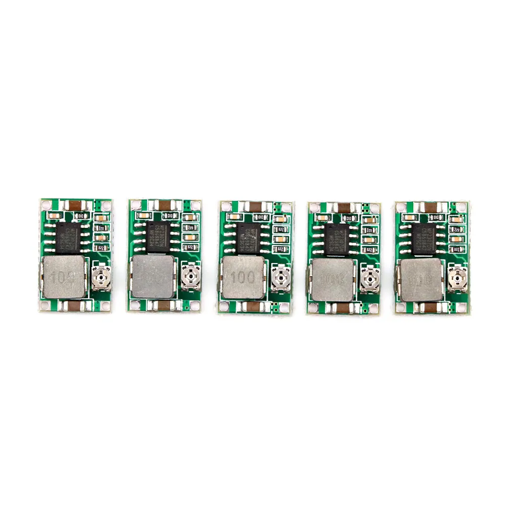 5 шт. RC самолет модуль Mini 360 DC DC/DC понижающий преобразователь подпушка модуля 4 75 в 23