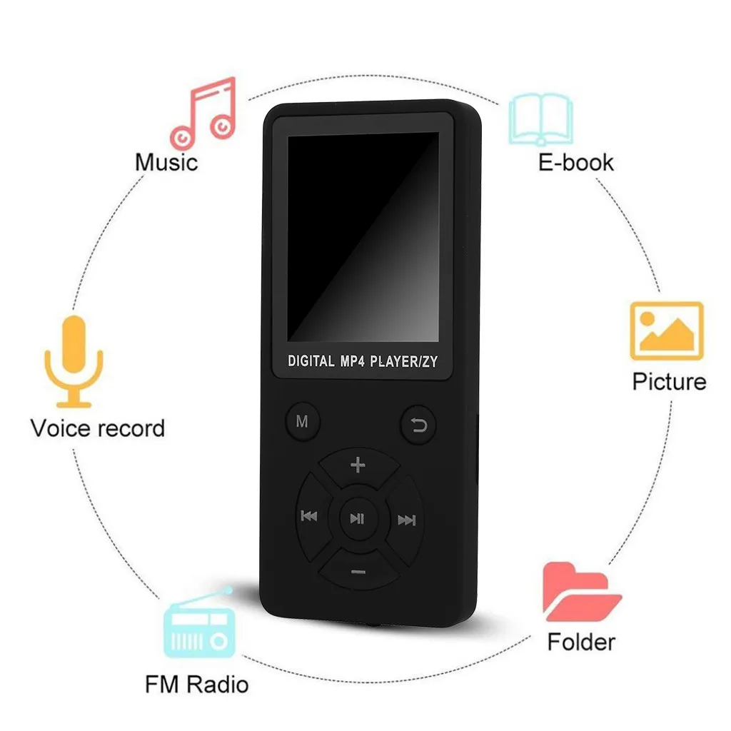 Высокое качество портативный bluetooth MP3 плеер Лучшие продажи Мода красочный экран FM Радио Видео игры фильм новейшие