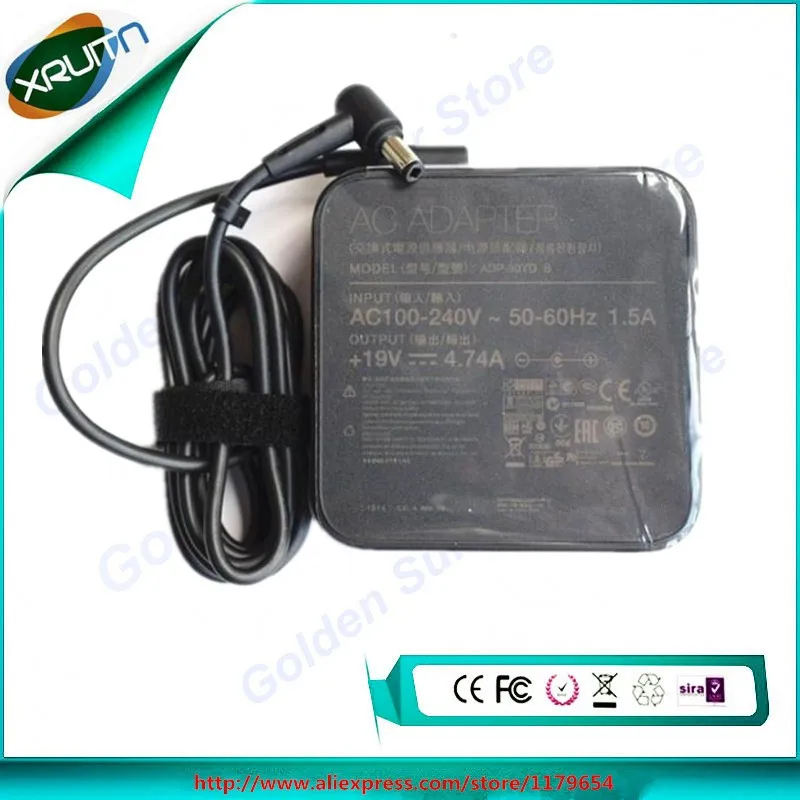 Адаптер питания для Asus K53 K53B K53BY Notebook 19 в 4 74 А 90 Вт | Электроника