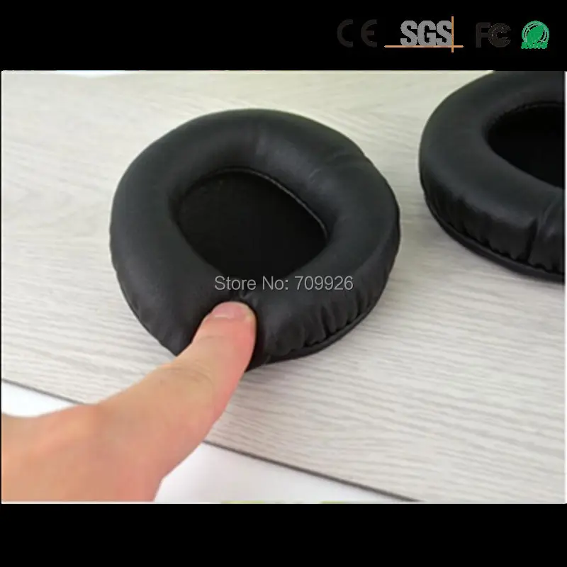 Linhuipad Soft protein leather ear cushion fit on Sony mdr v55 v500 headphone 2pcs/lot | Электроника