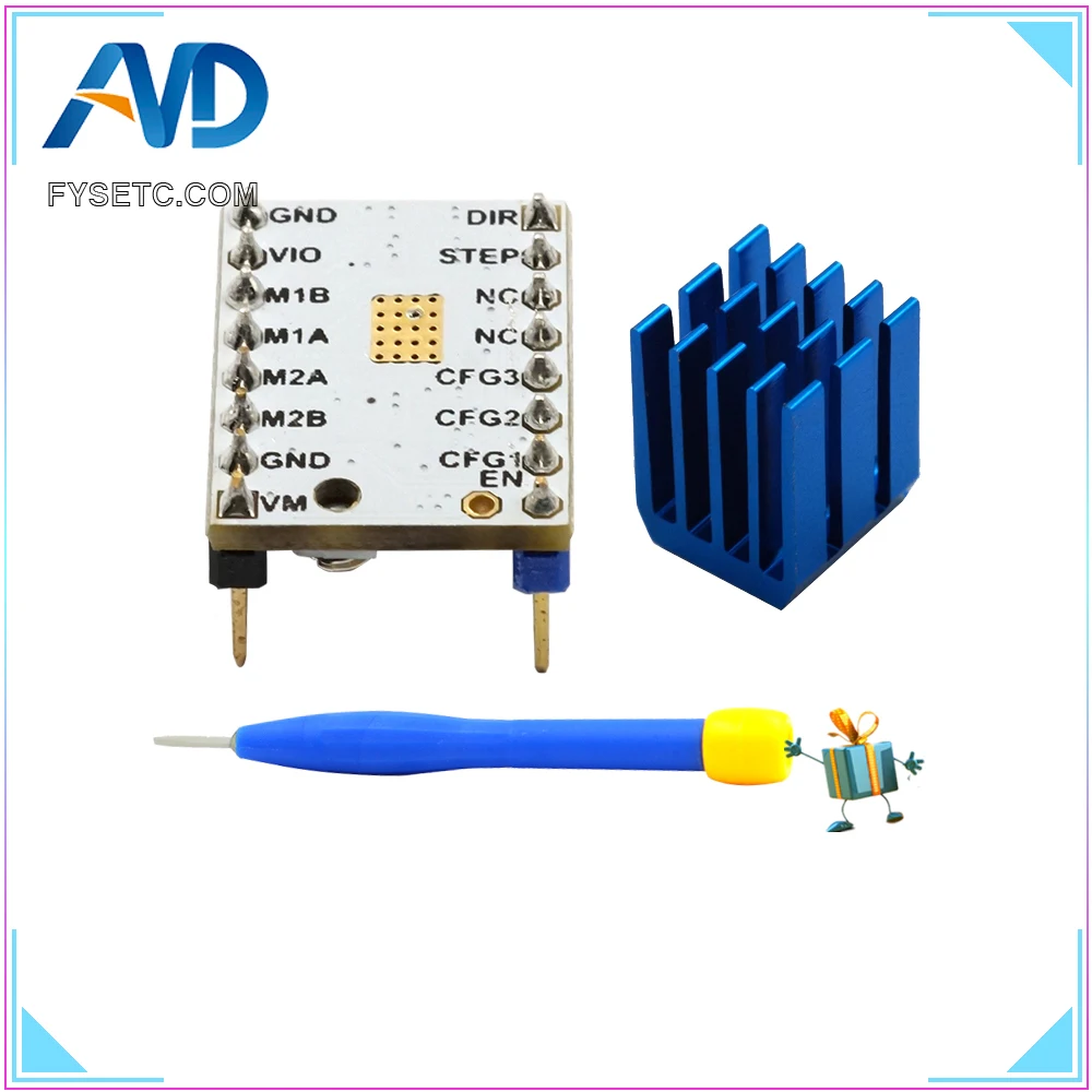 TMC2100 V1.3 TMC2130 V1.0 TMC2208 V1.2 шаговый двигатель бесшумный драйвер StepStick бесшумный превосходной стабильностью и защиты
