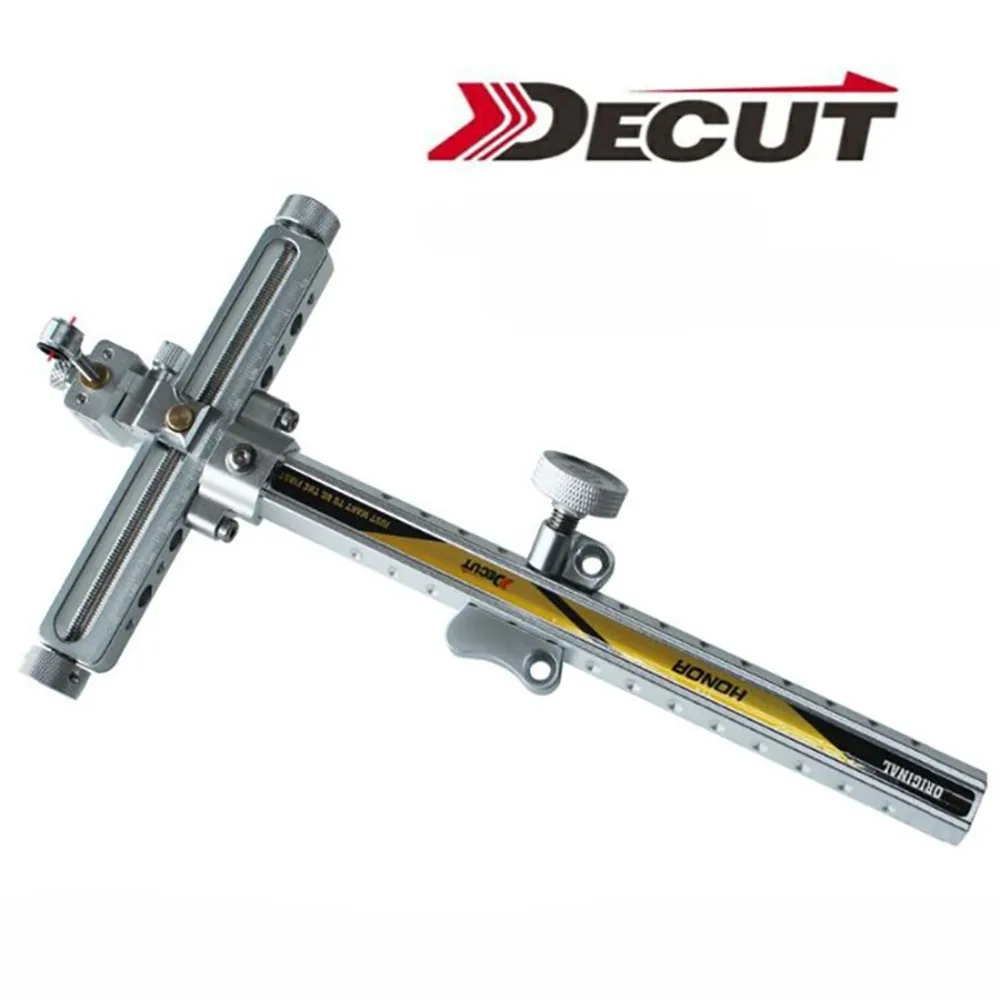DECUT 1 pin изогнутый лук прицел Алюминиевый сплав правая левая рука Цель Точка