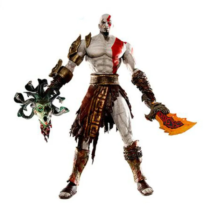 NECA GOW фигурки Куклы Бог войны 3 Kratos фигурку игрушки куклы Спарта 18 см 7 дюймов
