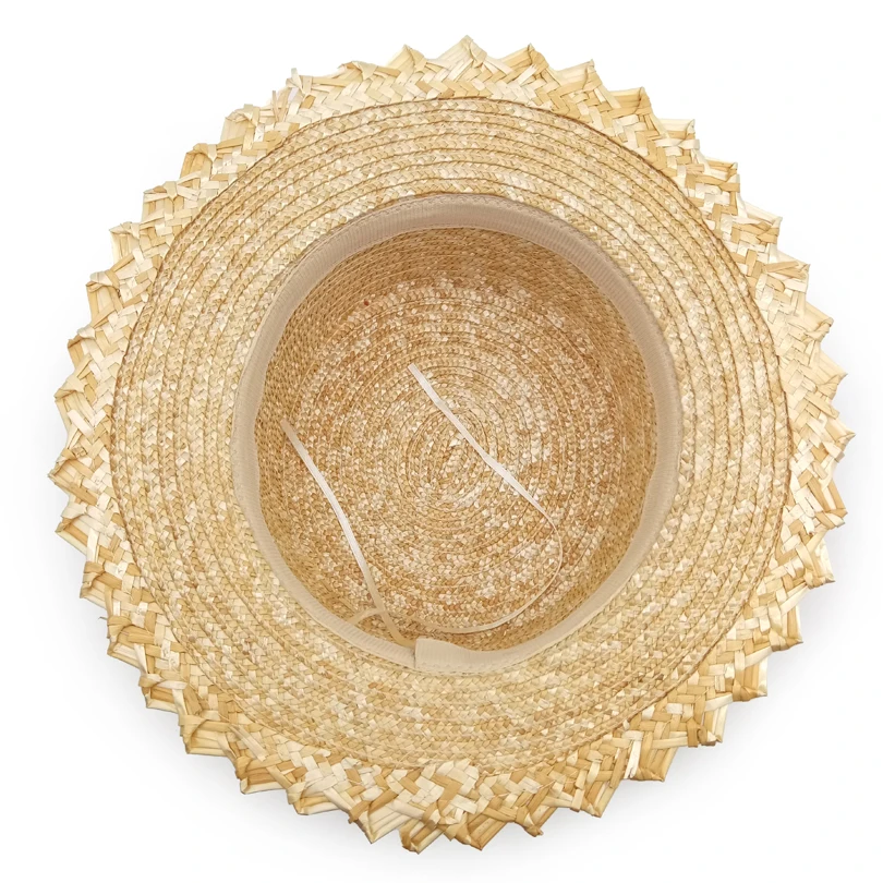 

dropshipping New arrive High quality summer straw hat for women holiday beach sun hat Letters Flat-top cap fashion ladies style