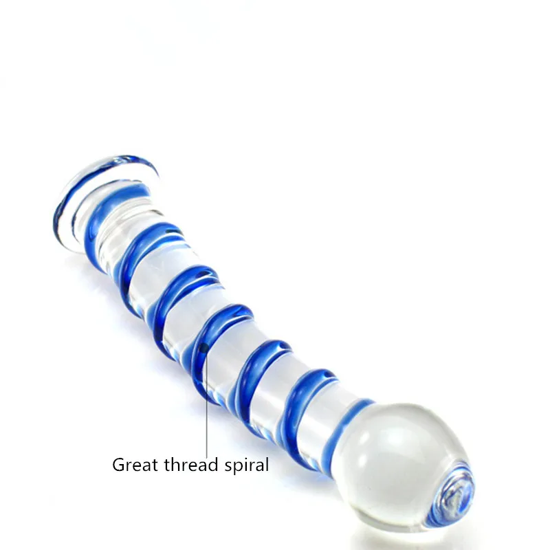 Anal toy crystal glass dildo butt plug anal masturbation G point massage Sex Products toys for women men gay | Красота и здоровье