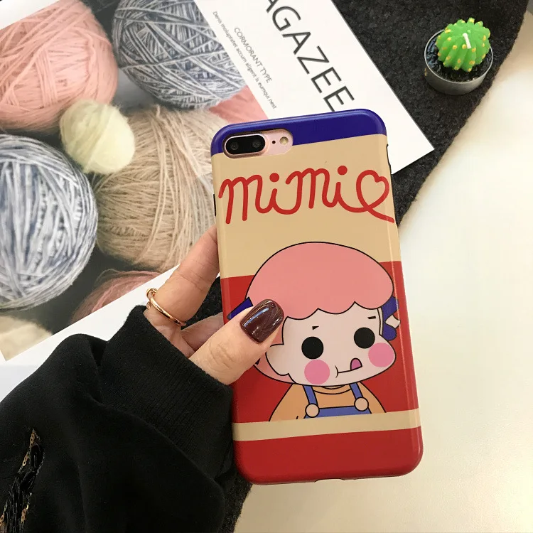 Чехол для телефона с японскими героями мультфильмов iPhone X 6 6s 7 8 Puls милый мягкий
