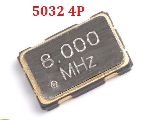 10 шт. 5032 2/4pin пассивный кристаллический осциллятор SMD 8 МГц/10 МГц/11 0592 МГц/12 МГц/16 МГц