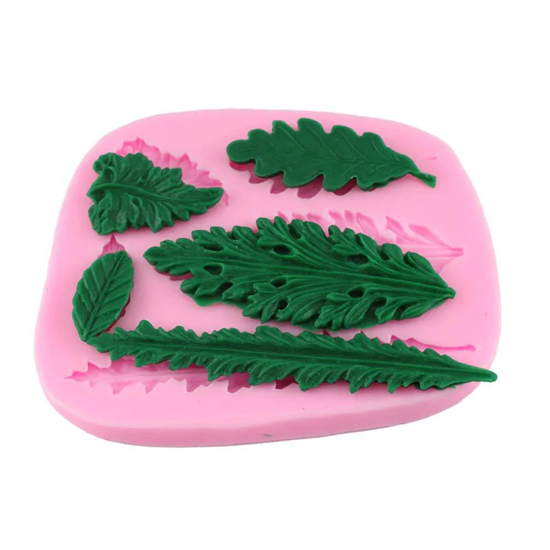 Сделай своими руками листья тиснение силиконовая форма для выпечки кондитерских