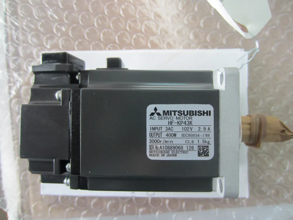 Оригинальный новый японский Mitsubishi Серводвигатель 400 Вт HF-KP43K | Обустройство дома