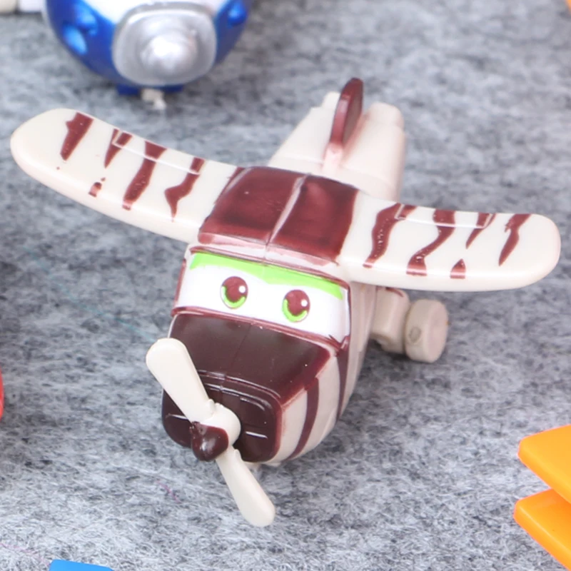 Новинка Лидер продаж 5 см 8 шт./компл. Superwings Супер Крылья деформация робот
