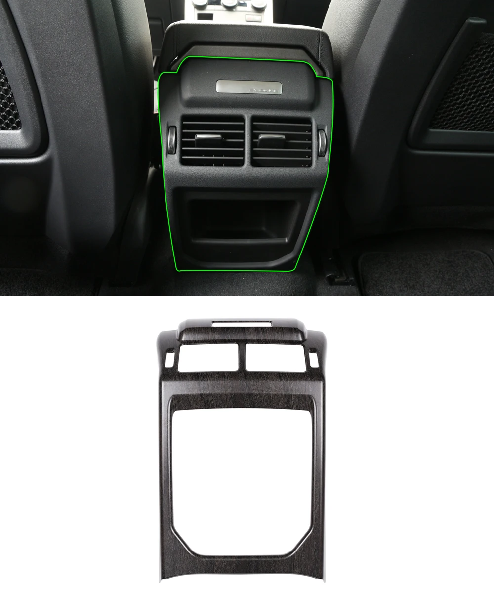 Oak Wood Colour Car Interior Rear Row Air Conditioning Vent Outlet Frame Trim For Land Rover Range Evoque 2012-2017 | Автомобили и