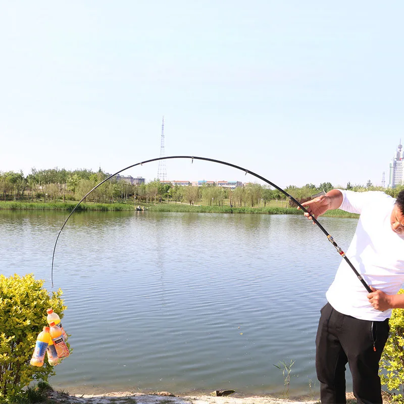 

Portable Carbon Fiber Ultralight Travel Telescopic Fishing Rod Sea Spinning Pole Fish Accessories MC889