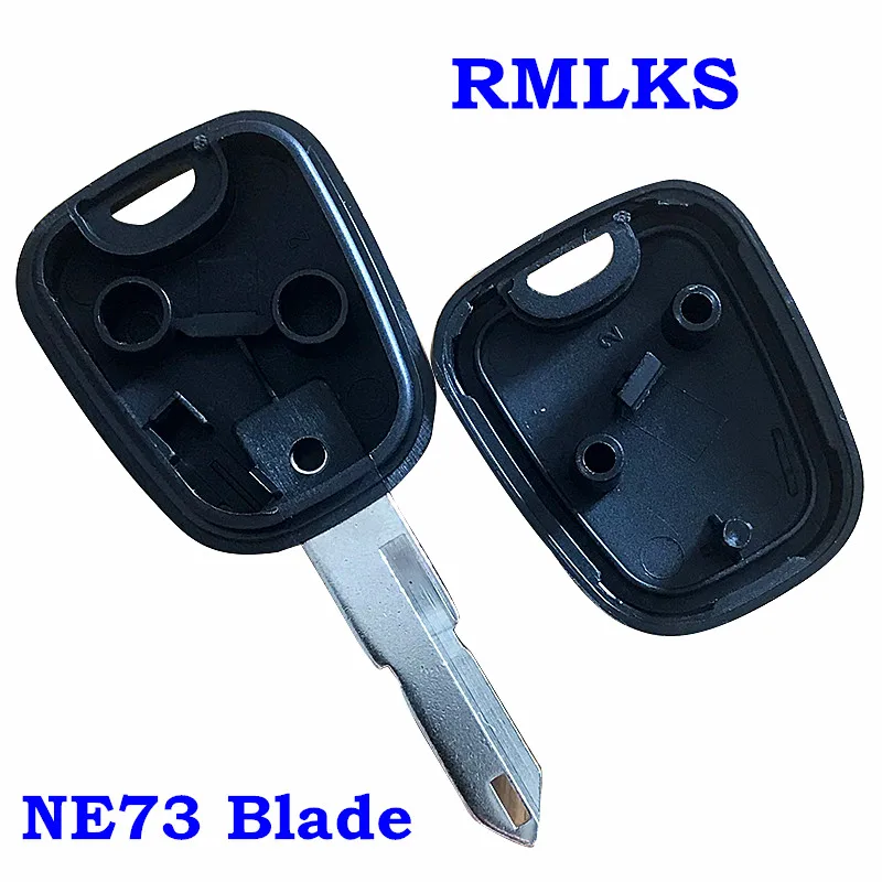 Чехол для автомобильного ключа транспондера Citroen C2 C3 C4 Picasso C5 C6 Berlingo Llave Peugeot 206 207 307