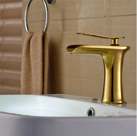 Бесплатная доставка современный смеситель для раковины с открытым носиком