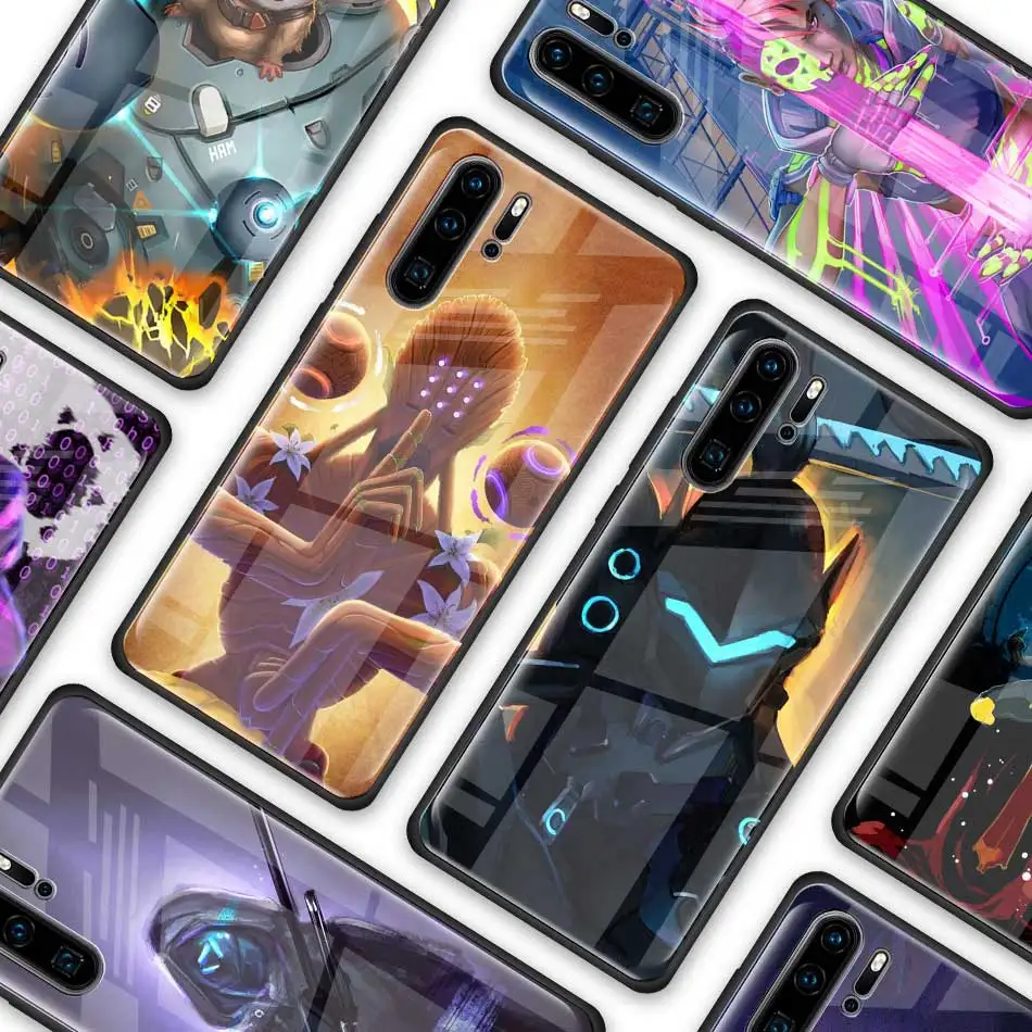 Чехол из закаленного стекла Overwatch ow Game для huawei P30 Pro P10 P20 P30 Lite mate 10 20 Pro Honor 20 Pro 8X чехол s