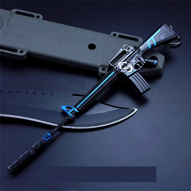 Игра PUBG Playerunknown's Battlegrounds новая камуфляжная граффити AWM 98K M416 косплей реквизит пистолет брелок игрушка 6 шт./партия