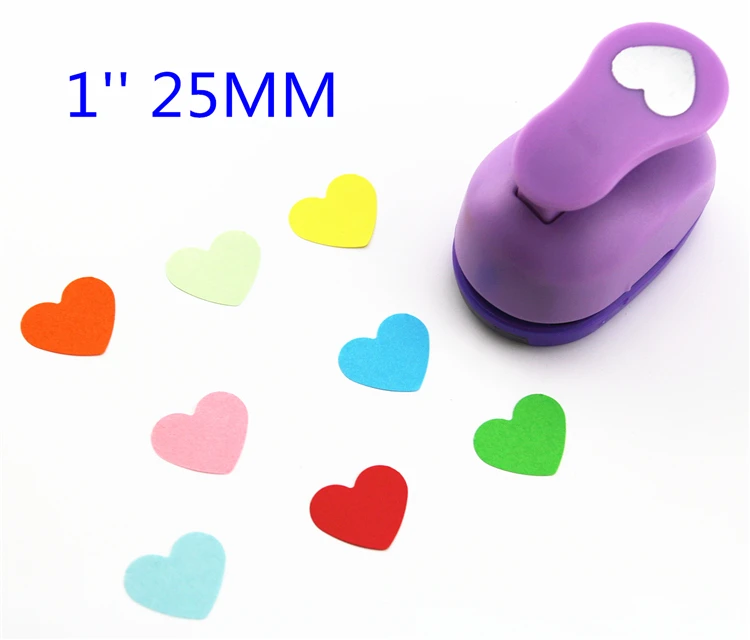 Резчик бумаги в форме сердца скрапбукинг Дырокол из пластика ЭВА детский дырокол