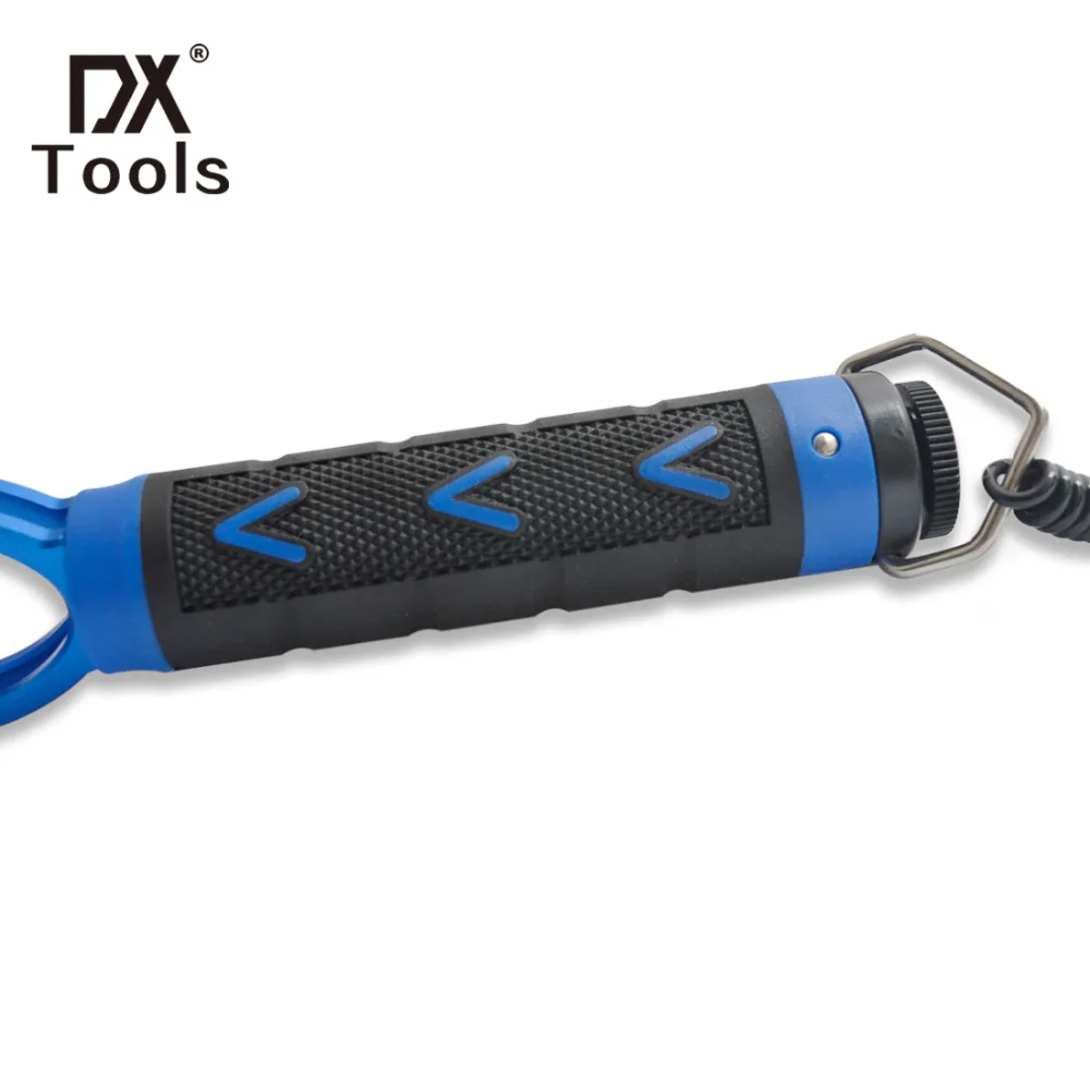 Алюминиевая Рыба губы захват Захват 15 кг/33lb с шкалой и рыболовной веревкой