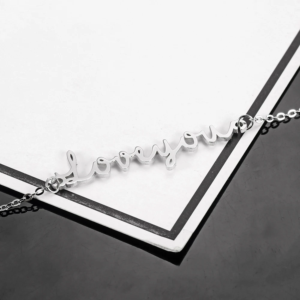 L11 пользовательские персонализированные именные браслеты почерк Подпись