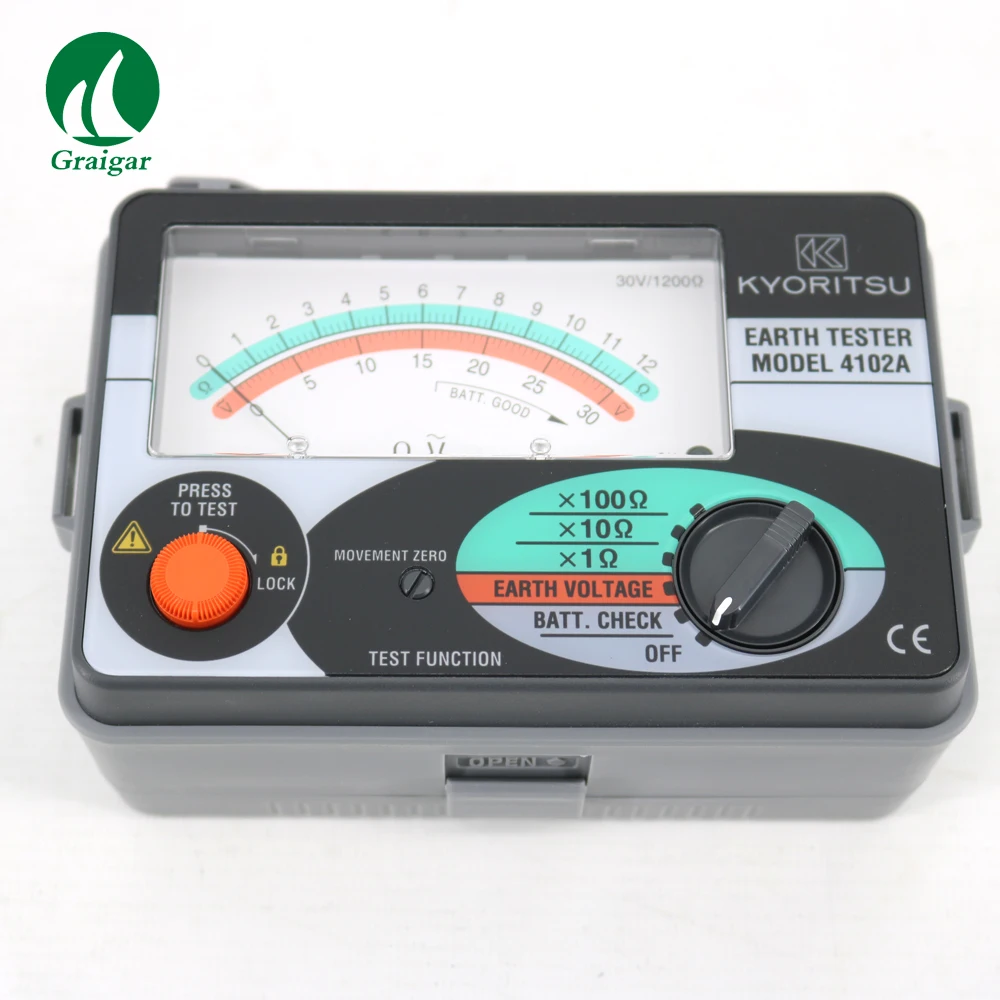 

Измерители сопротивления Kyoritsu 4102A с небольшим и светильник ким весом и противоударным новым материалом для чехла