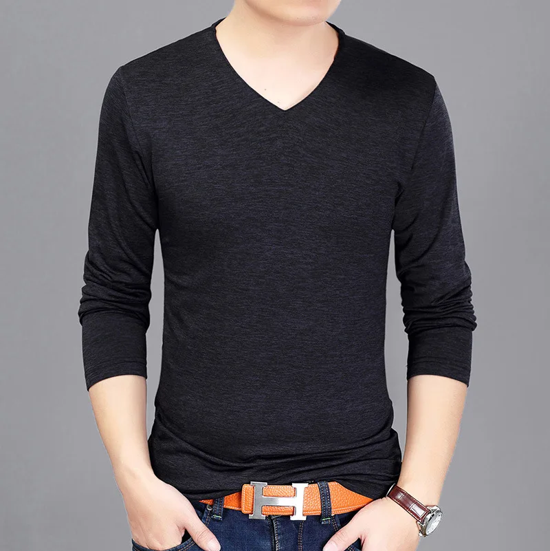 

Rlyaeiz Brand New Mens Sweater 2018 Spring Autumn V-neck Pullover Men Fashion Thin Slim Knitted Male Sweaters Sueter Hombre