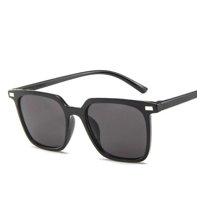 2019 корейский стиль брендовые дизайнерские Квадратные Солнцезащитные очки для