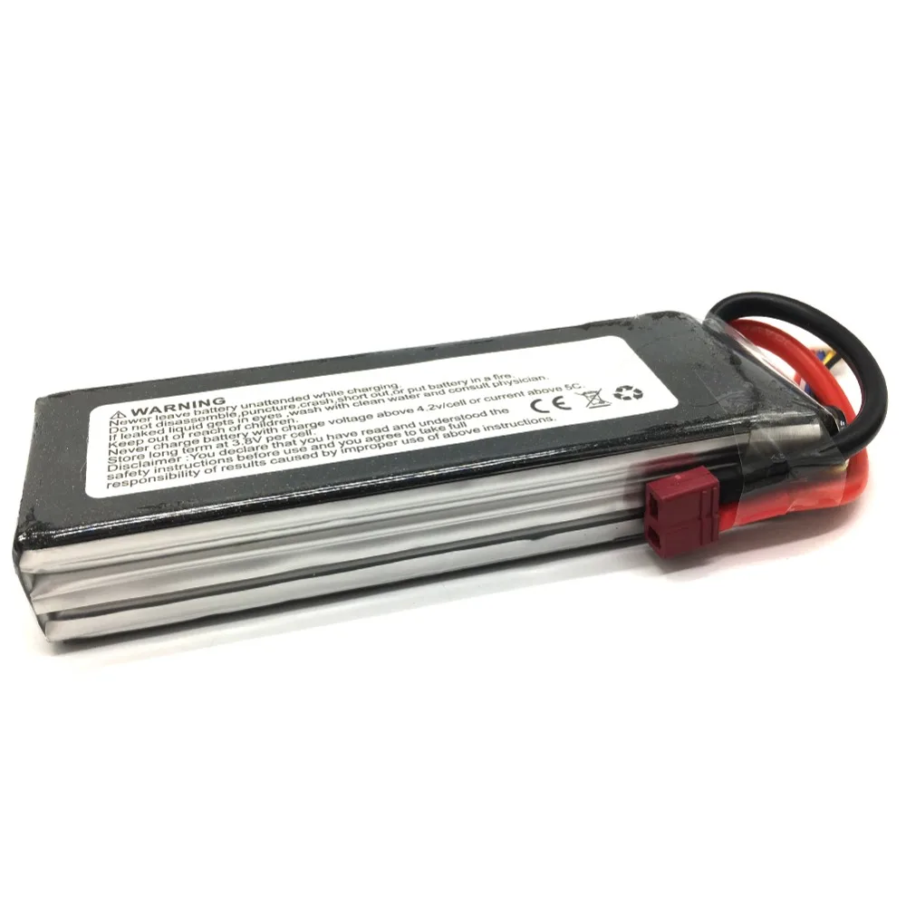 

DXF lipo 7.4V 2s 11.1V 3S 14.8V 4S 18.5V 5S 22.2V 6S 5000mAh 50C 100C T Plug For FPV 450 500 RC Helicopter Boat TRX Car