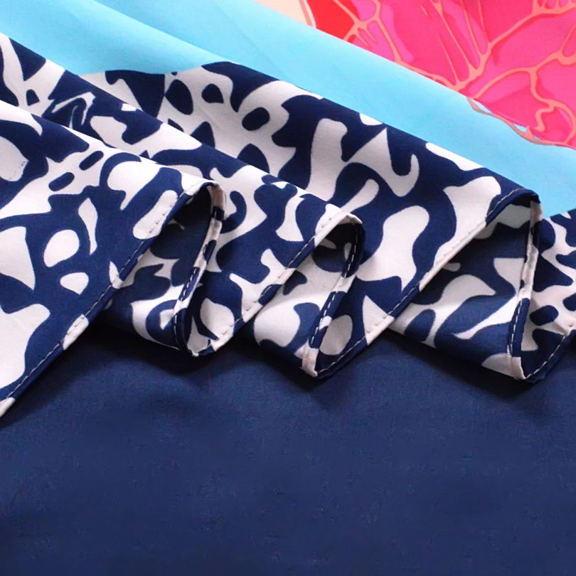 [BYSIFA] розовый шелковый шарф шаль мусульманские женские головные шарфы для весны и