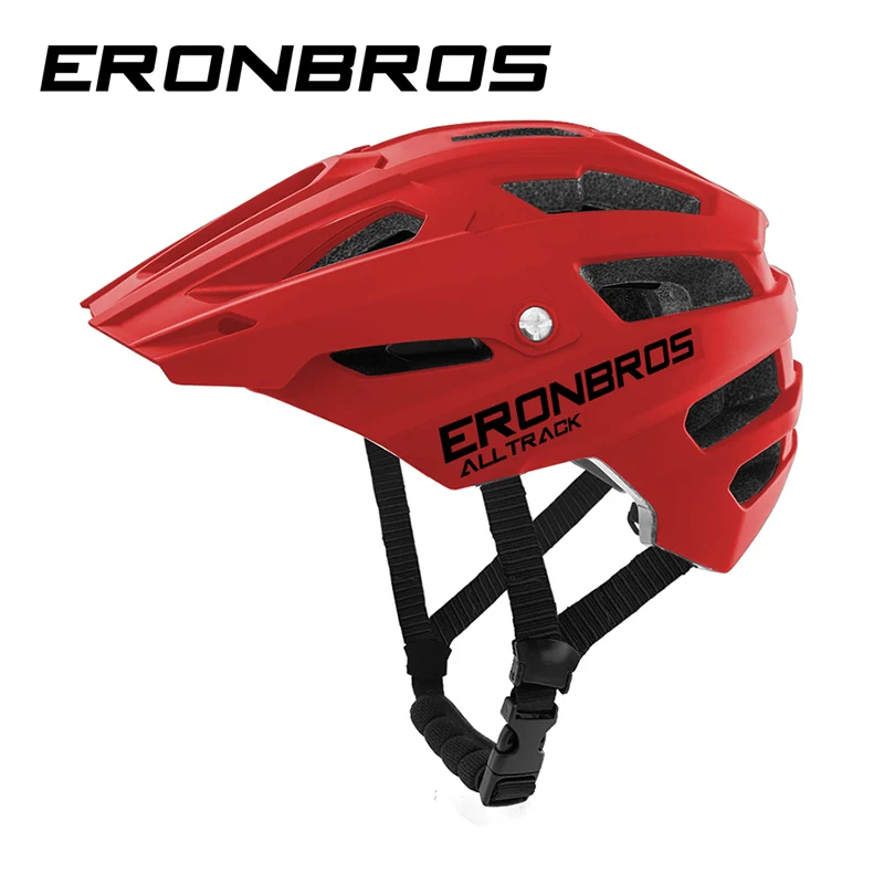 red Красный велосипедный шлем trail велосипедный шлем AllTrack XC vtt MTB велосипедный шлем дорожный Casco Ciclismo In-mold горный эндуро велосипедный шлем - Цвет: red