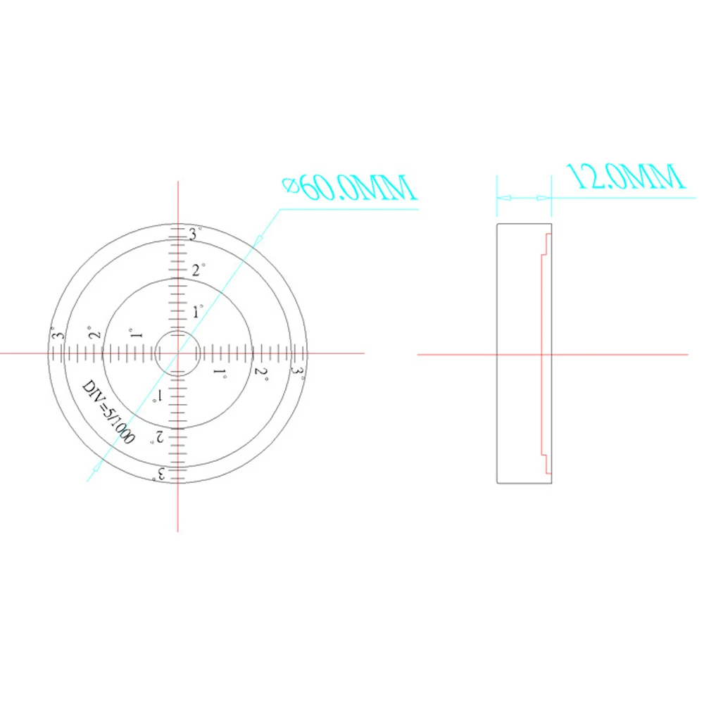 

FIRECORE 60x12mm Metal level centered bubble