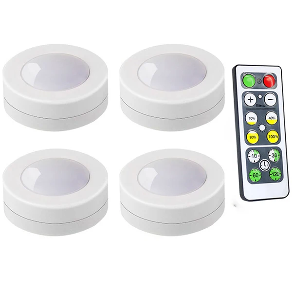 1 controller 4 lamp Затемняемый сенсорный датчик Светодиодная подсветка под шкаф Универсальный шкаф светильник светодиодный шайба светильник s для шкафа шкаф для кухни - Цвет: 1 controller 4 lamp