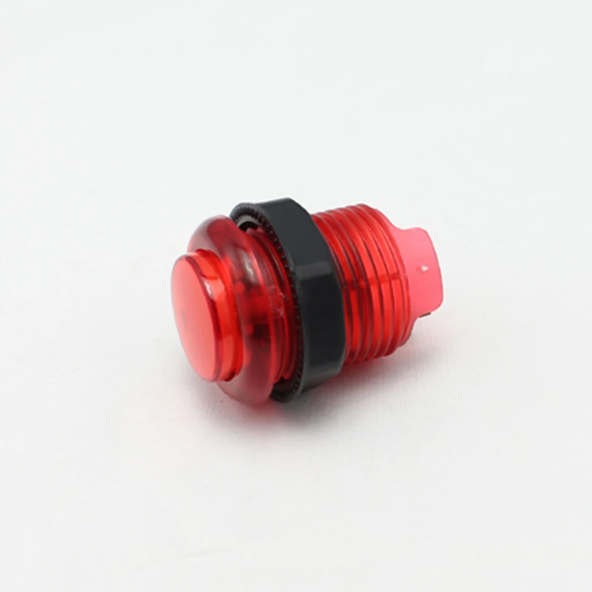 20 шт./лот Аркада 30 мм Светодиодная подсветка кнопки Встроенная 12 В с