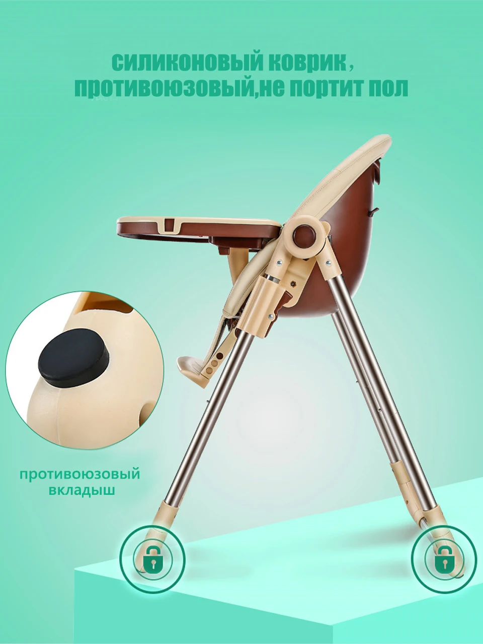 IMBABY, портативный детский стульчик для кормления, многофункциональные детские сидения для кормления, стул для кормления, регулируемые складные стулья, поднос для еды в комплекте