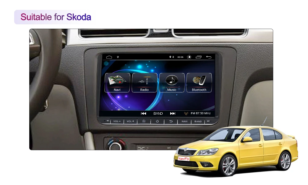 MEKEDE Автомобильный мультимедийный плеер Android 8,1 gps 2 Din автомагнитола аудио для Volkswagen/POLO/PASSAT/Golf/Tiguan wifi FM радио SWC